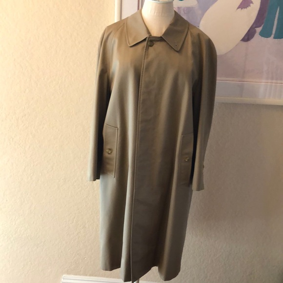 Vintage Burberry Men’s Trench Coat With Detachable Wool Lining - Picture 1 of 12